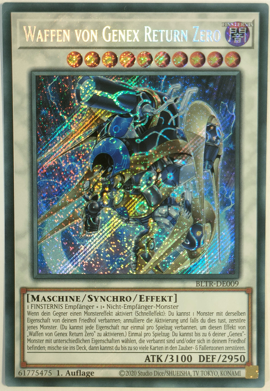 Waffen von Genex Return Zero - Secret Rare