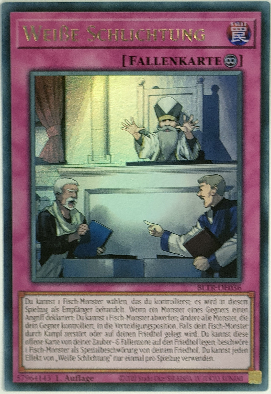 Weisse Schlichtung - Ultra Rare