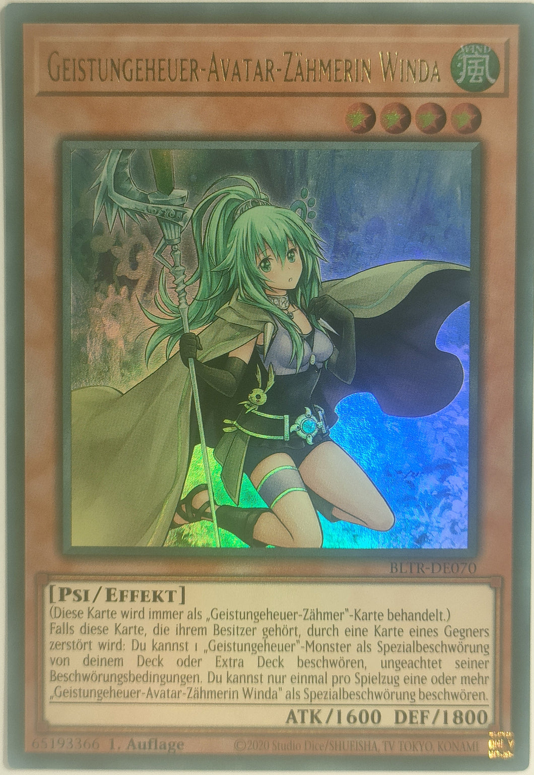 Geistungeheuer-Avatar-Zähmerin Winda - Ultra Rare