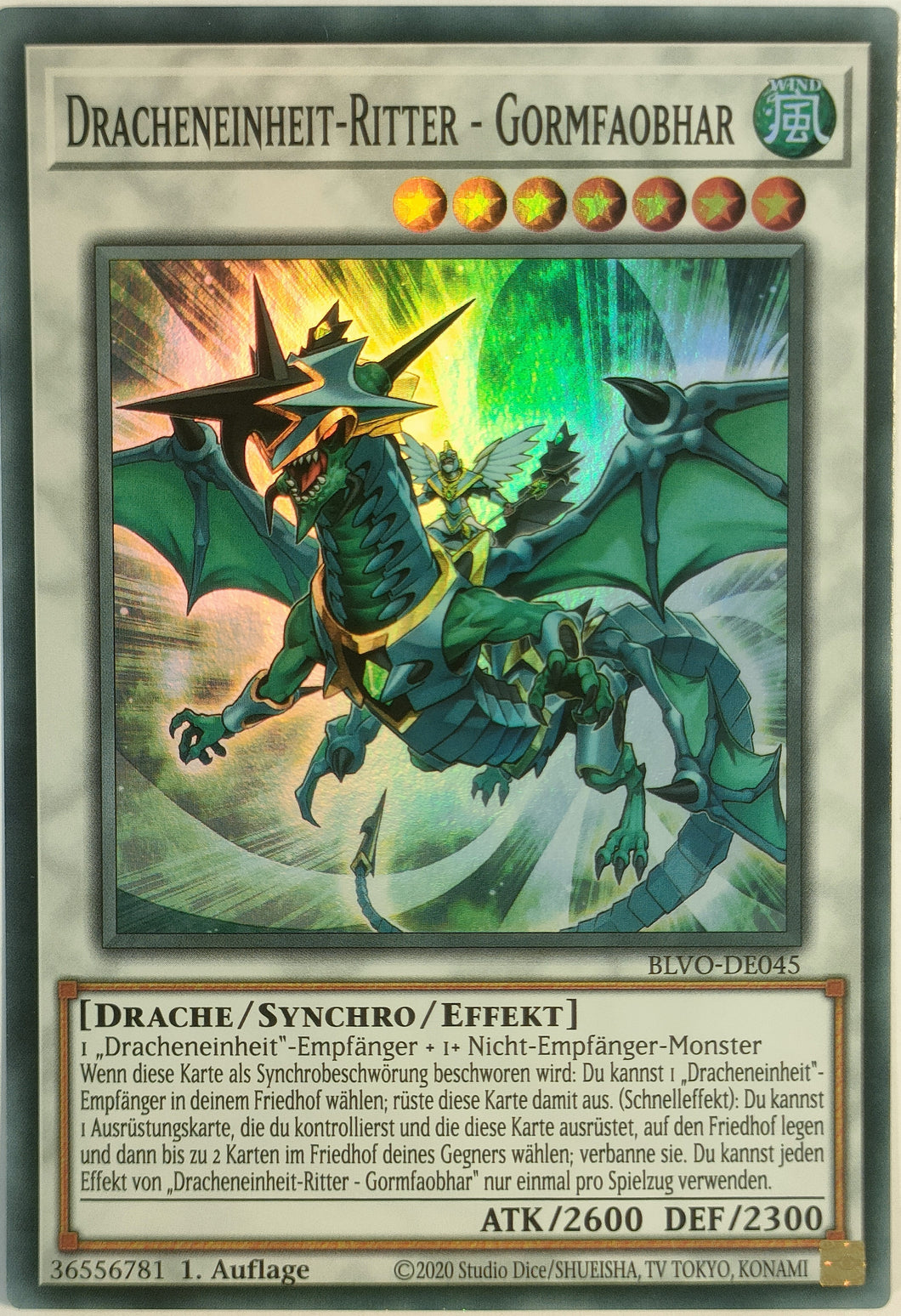 Dracheneinheit-Ritter Gormfaobhar - Super Rare