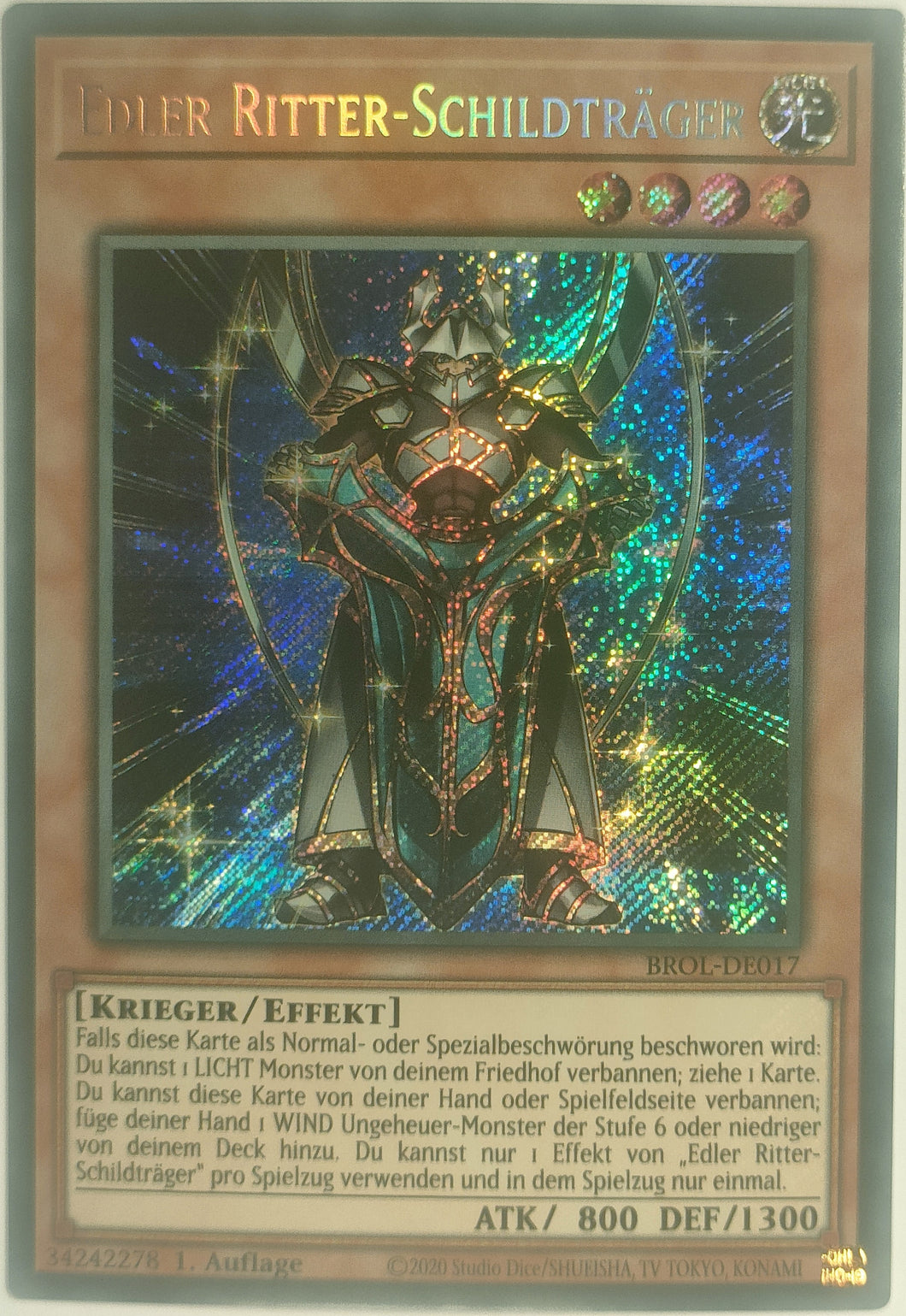 Edler Ritter-Schildträger - Secret Rare