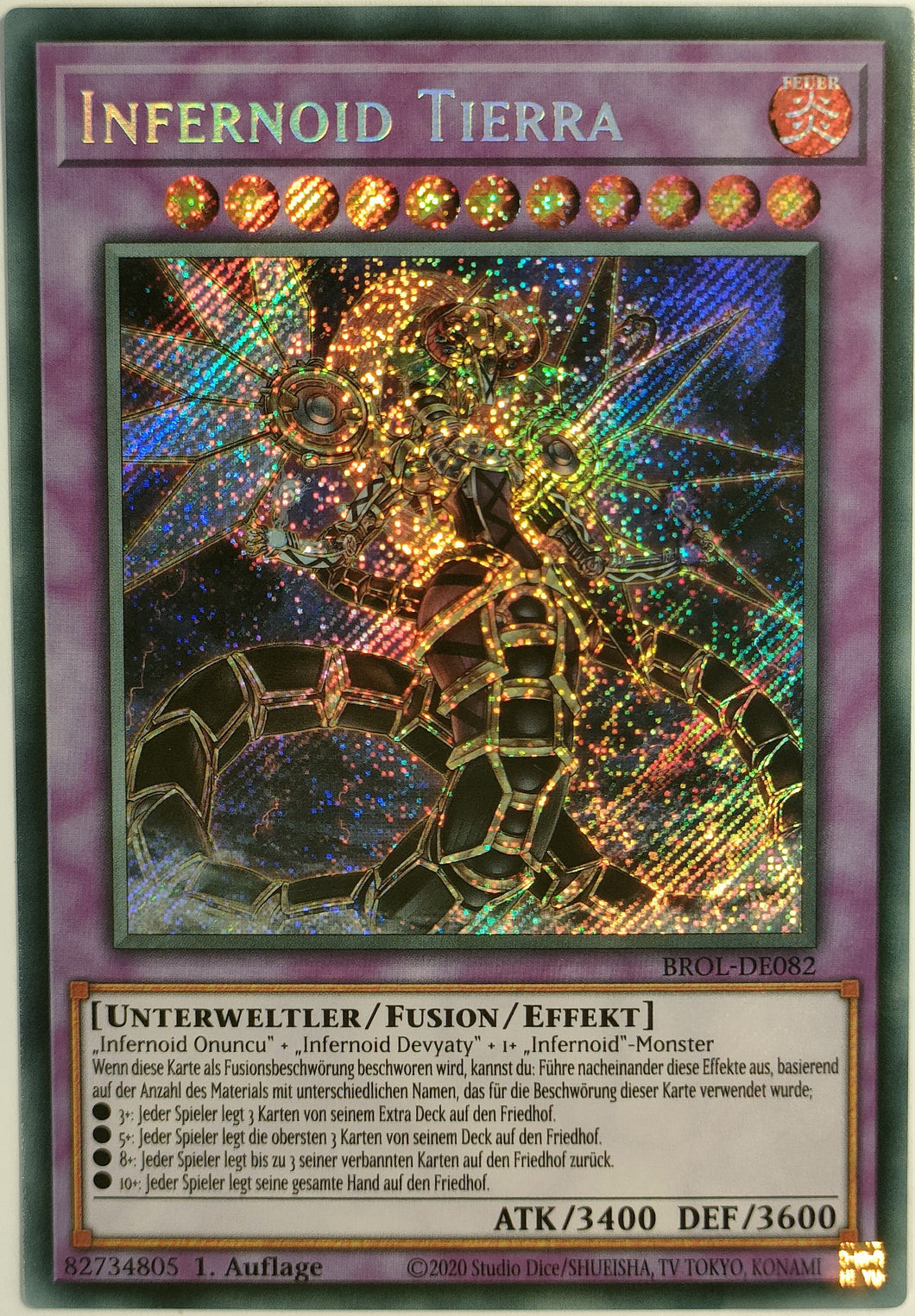 Infernoid Tierra - Secret Rare