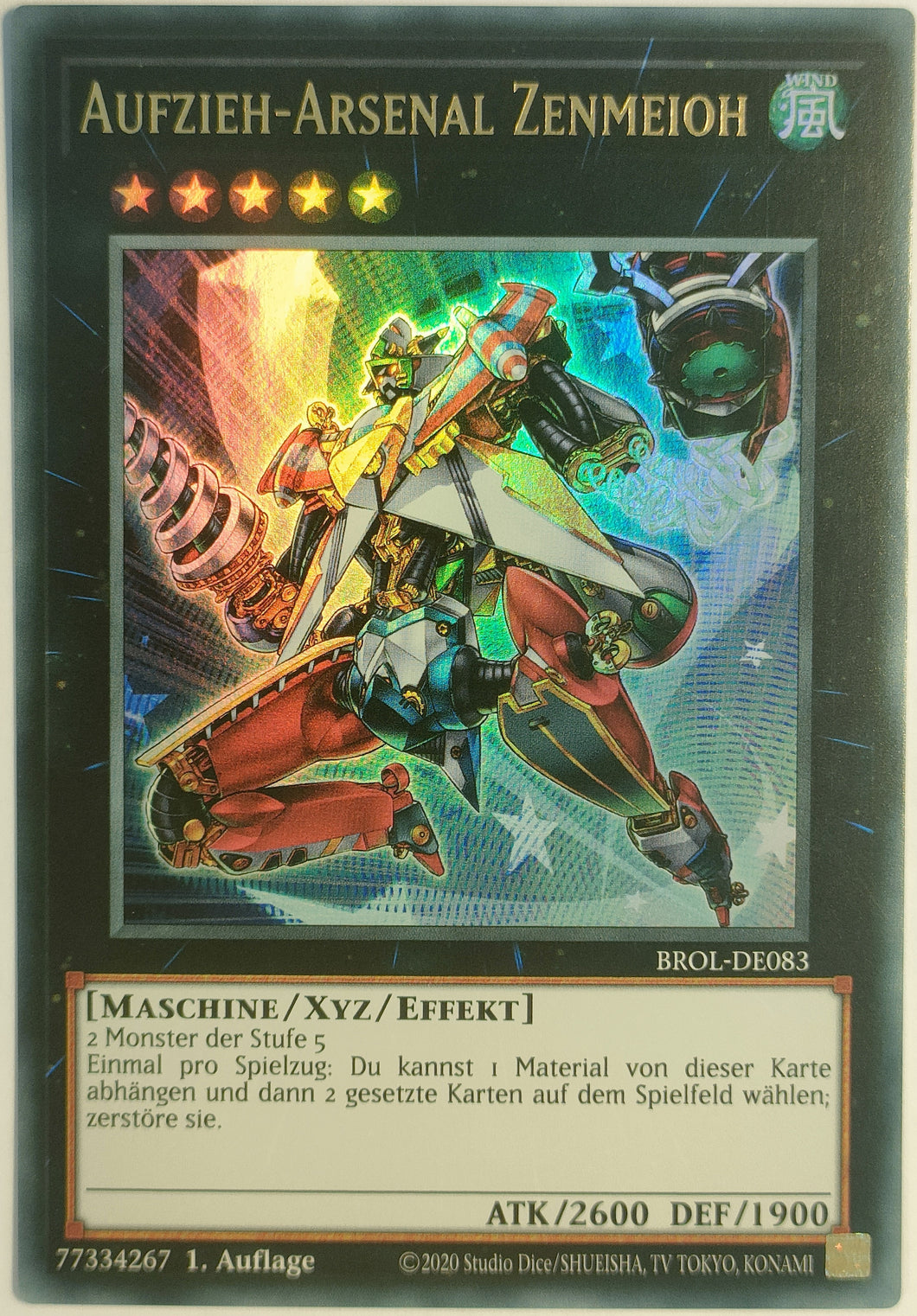 Aufzieh-Arsenal Zenmeioh - Ultra Rare