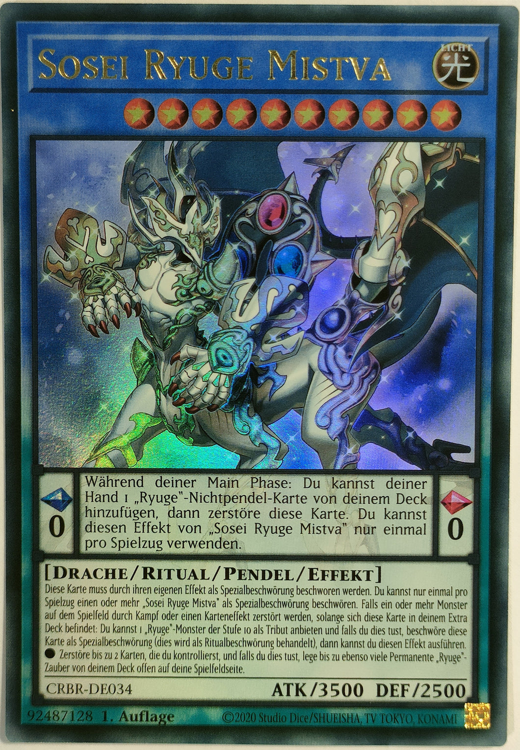 Sosei Ryuge Mistva - Ultra Rare