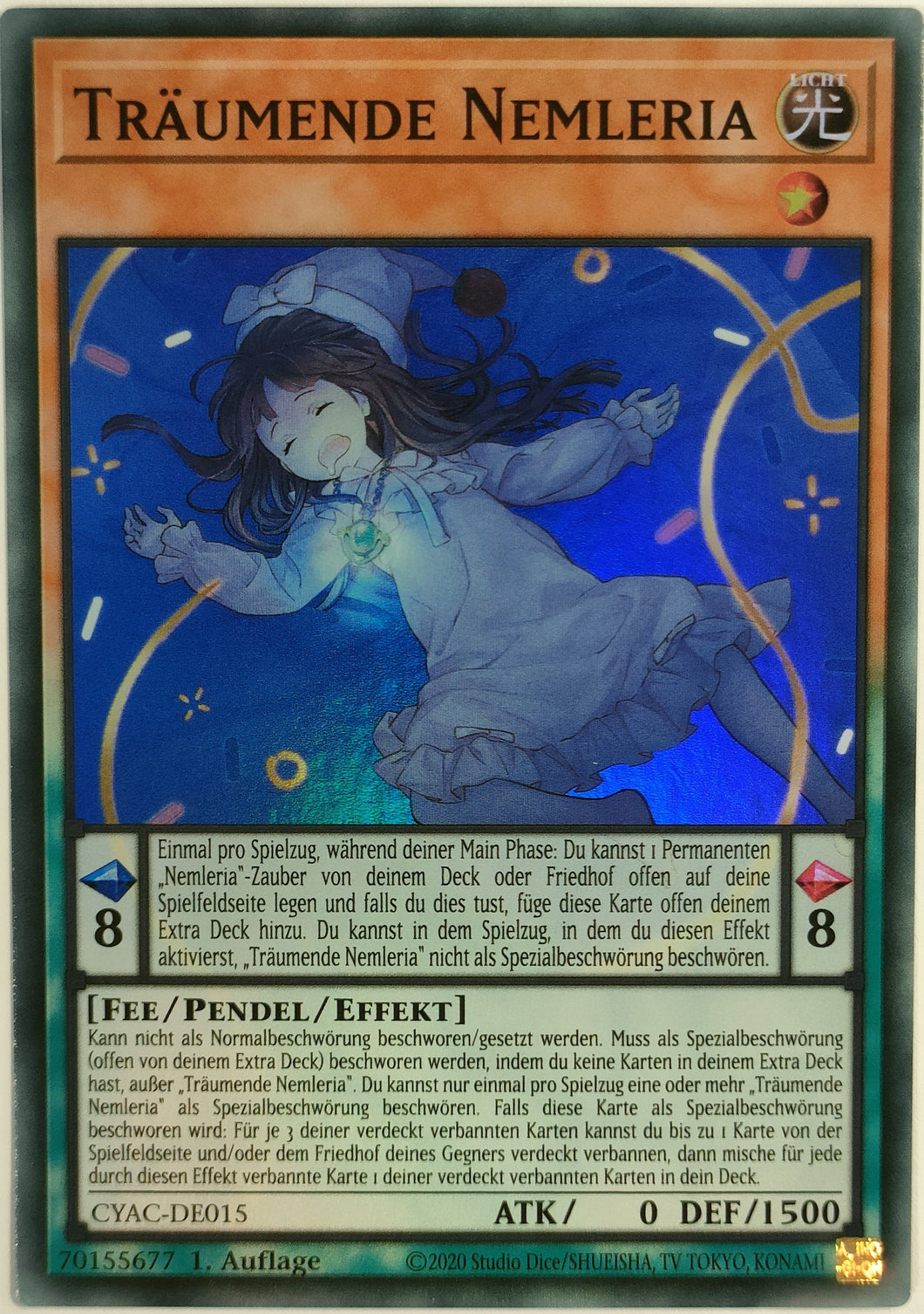 Träumende Nemleria - Super Rare