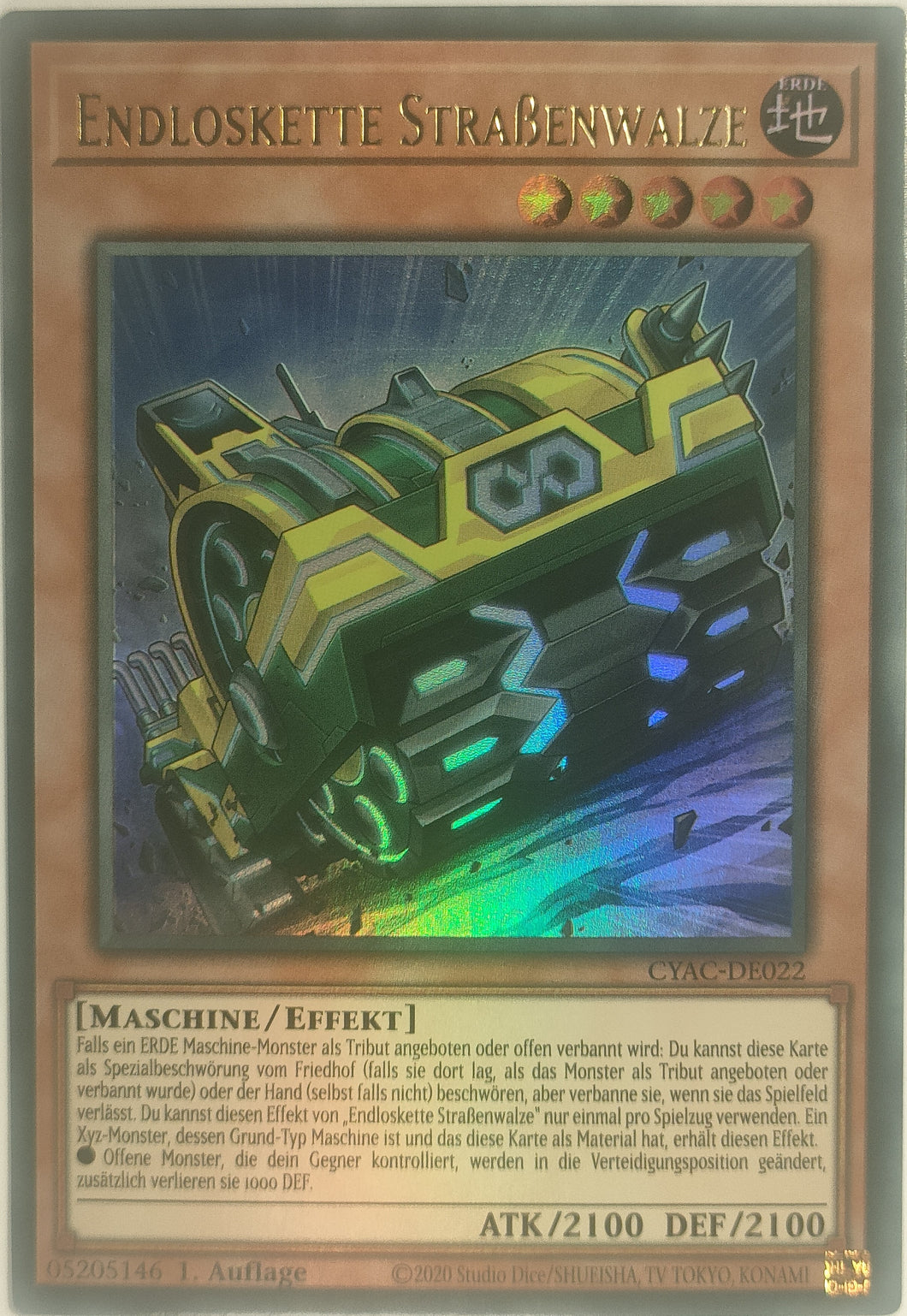Endloskette Strassenwalze - Ultra Rare