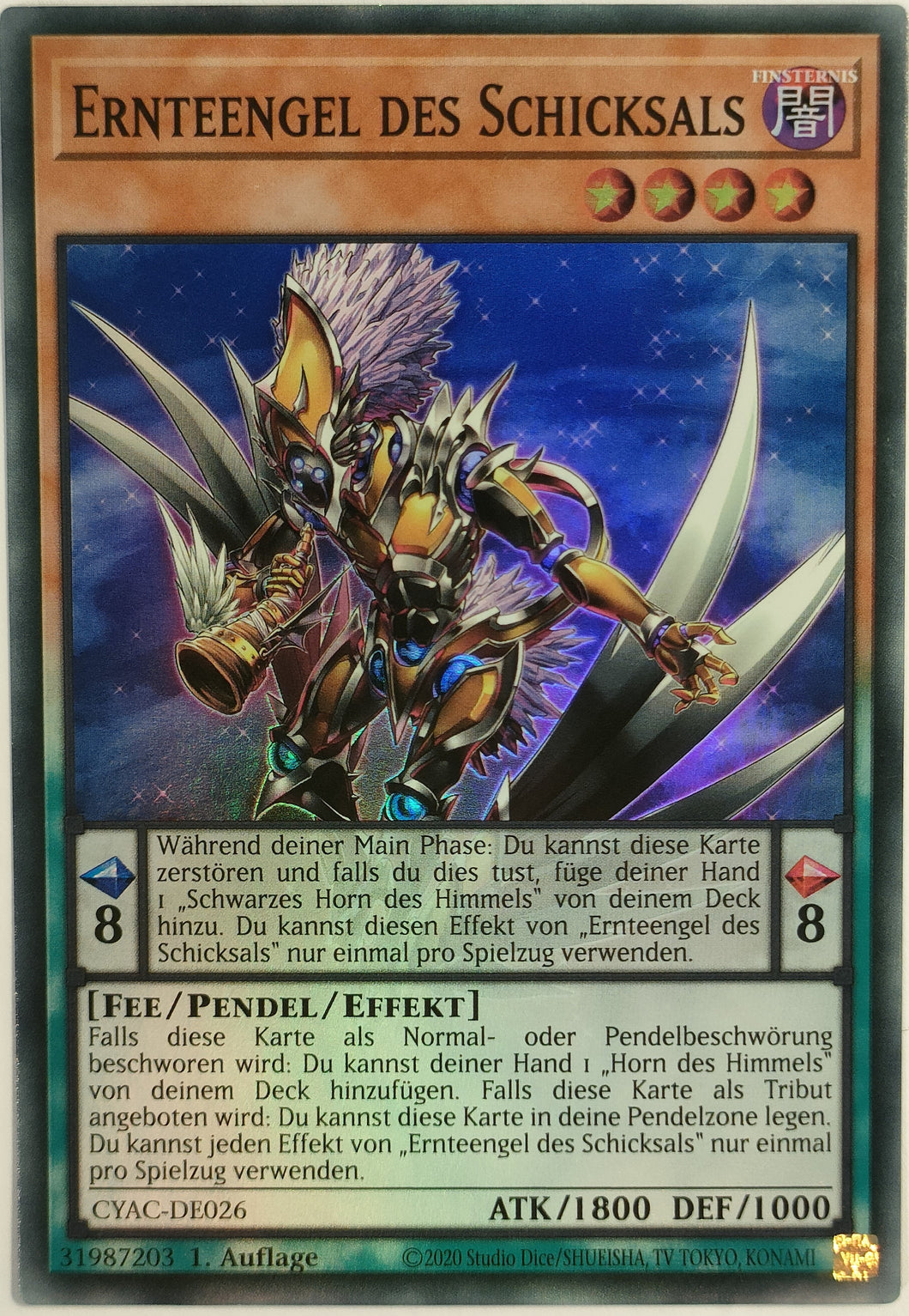 Ernteengel des Schicksals - Super Rare