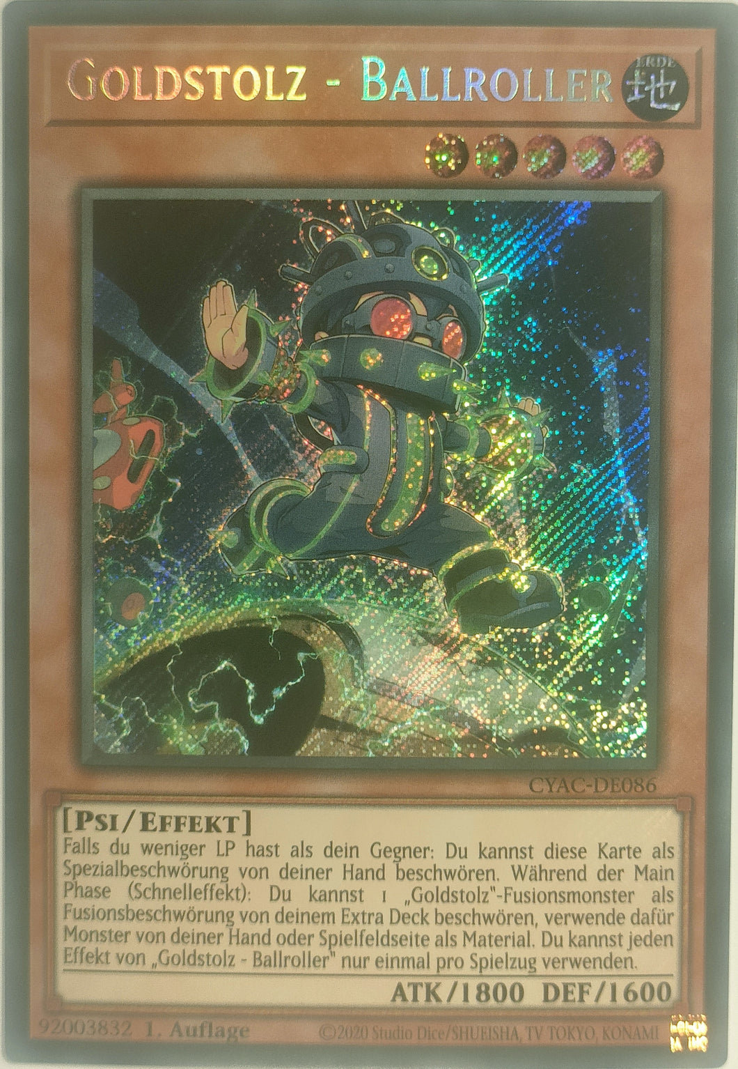 Goldstolz - Ballroller - Secret Rare