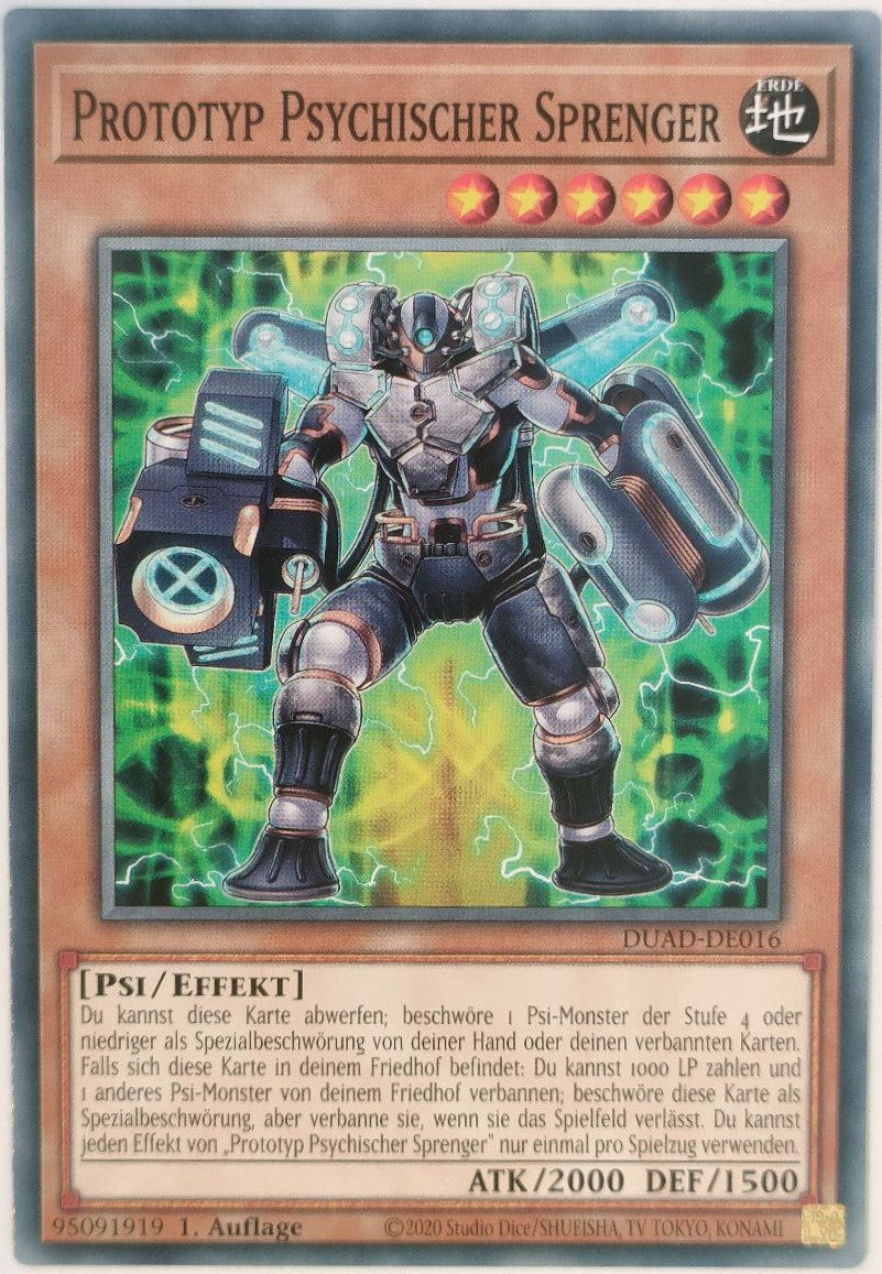Prototyp psychischer Sprenger - Common