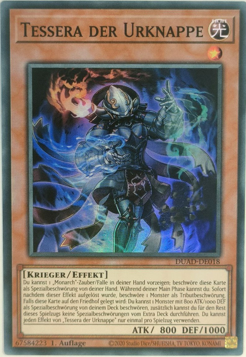 Tessera der Urknappe - Super Rare
