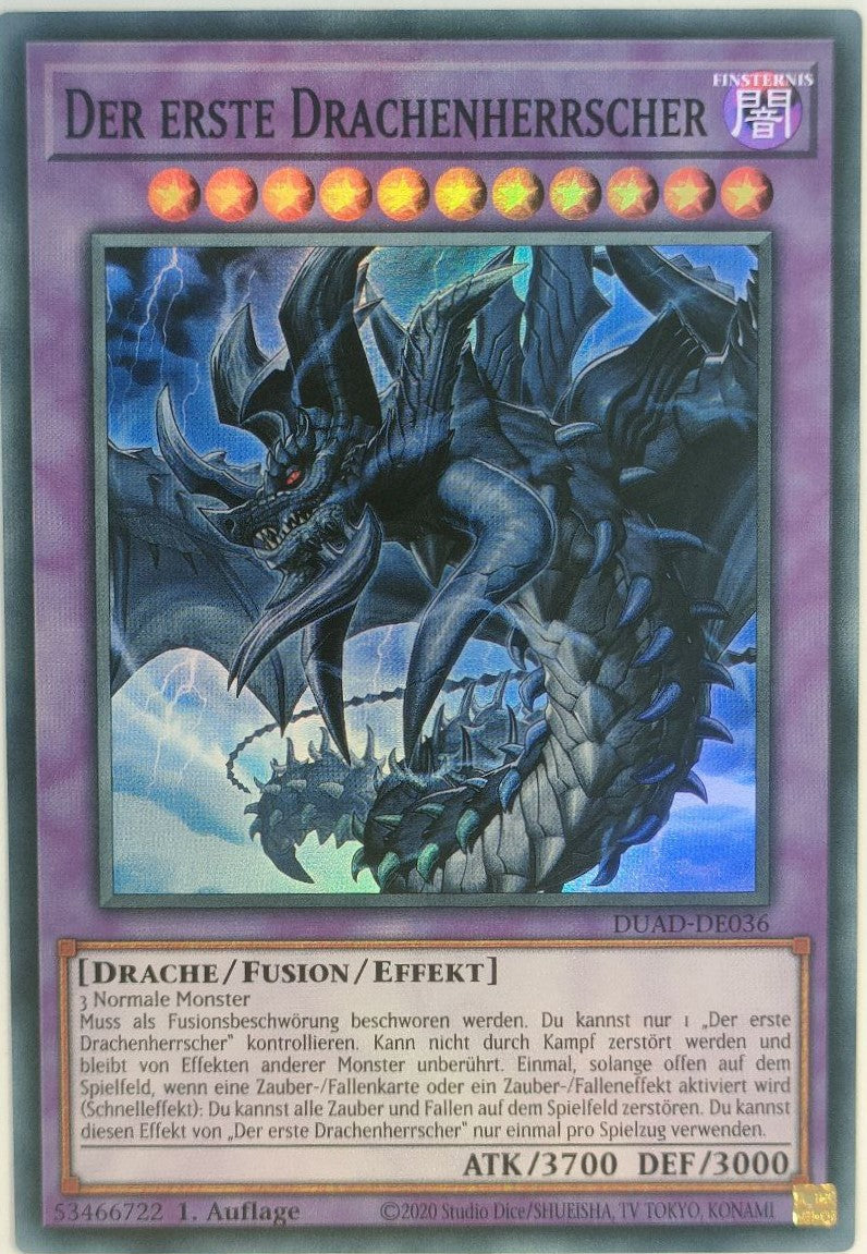 Der erste Drachenherrscher - Super Rare
