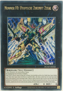 Nummer F0: Utopische Zukunft Zexal - Ultra Rare