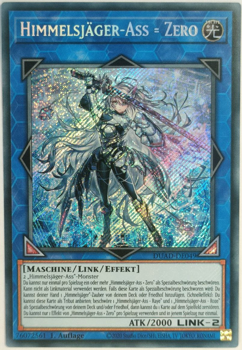 Himmelsjäger-Ass = Zero - Secret Rare