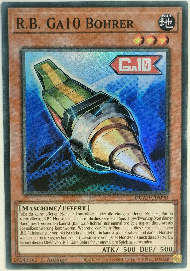 R.G. Ga10 Bohrer - Super Rare