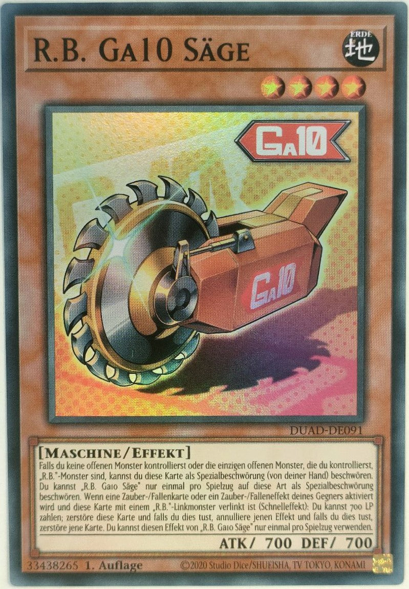 R.G. Ga10 Säge - Super Rare