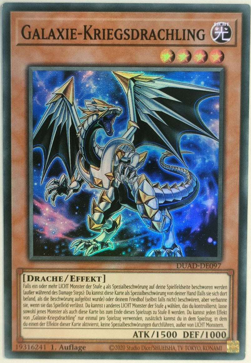 Galaxie-Kriegsdrachling - Super Rare