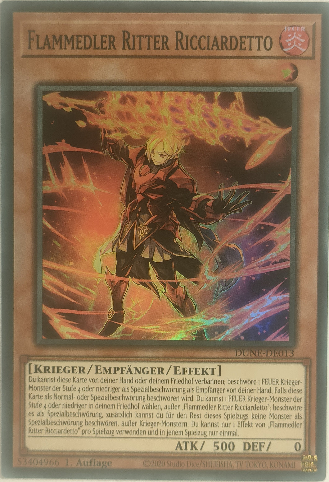 Flammedler Ritter Ricciardetto - Super Rare
