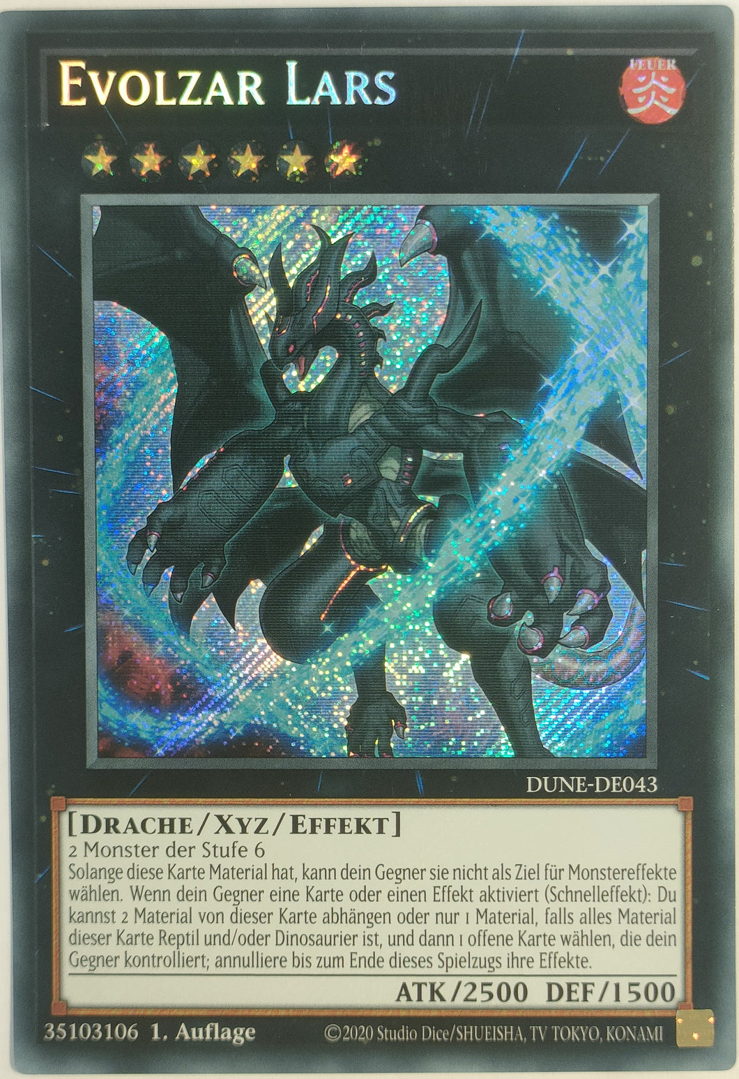 Evolzar Lars - Secret Rare