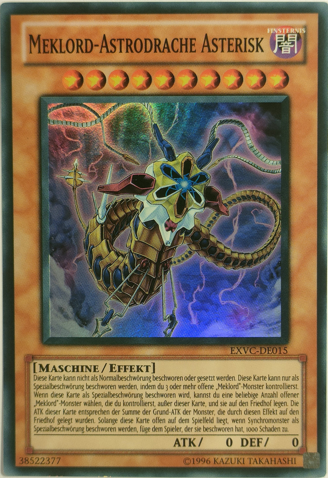 Meklord-Astrodrache Asterisk - Super Rare