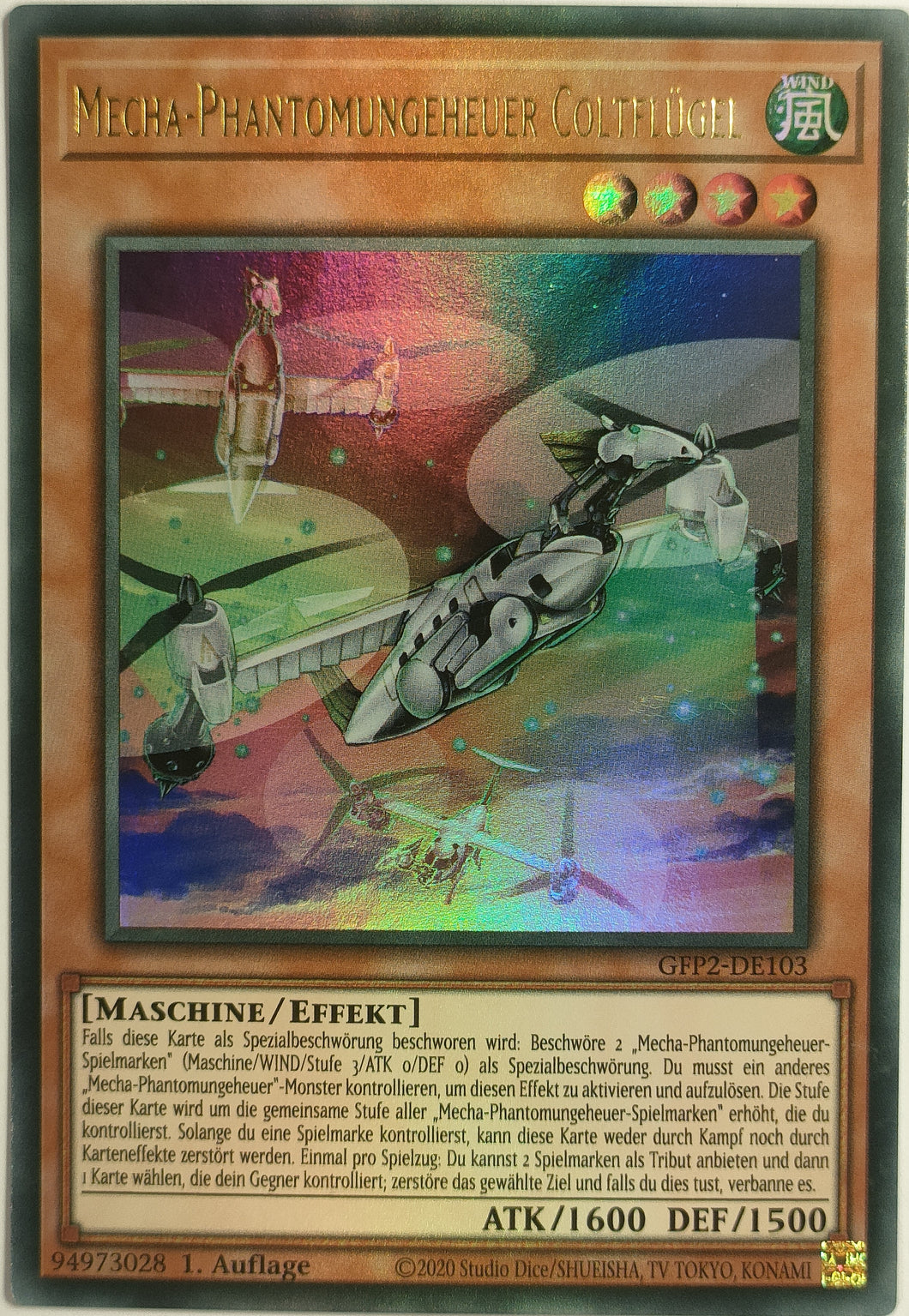 Mecha-Phantomungeheuer Coltflügel - Ultra Rare