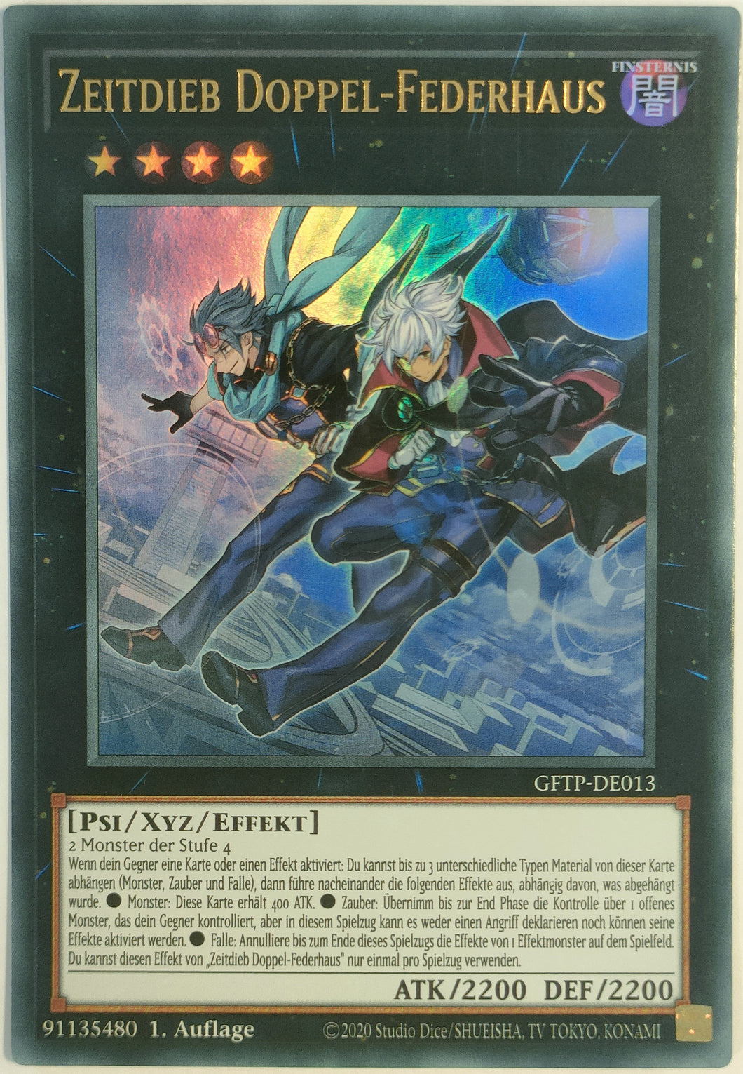 Zeitdieb Doppel-Federhaus - Ultra Rare