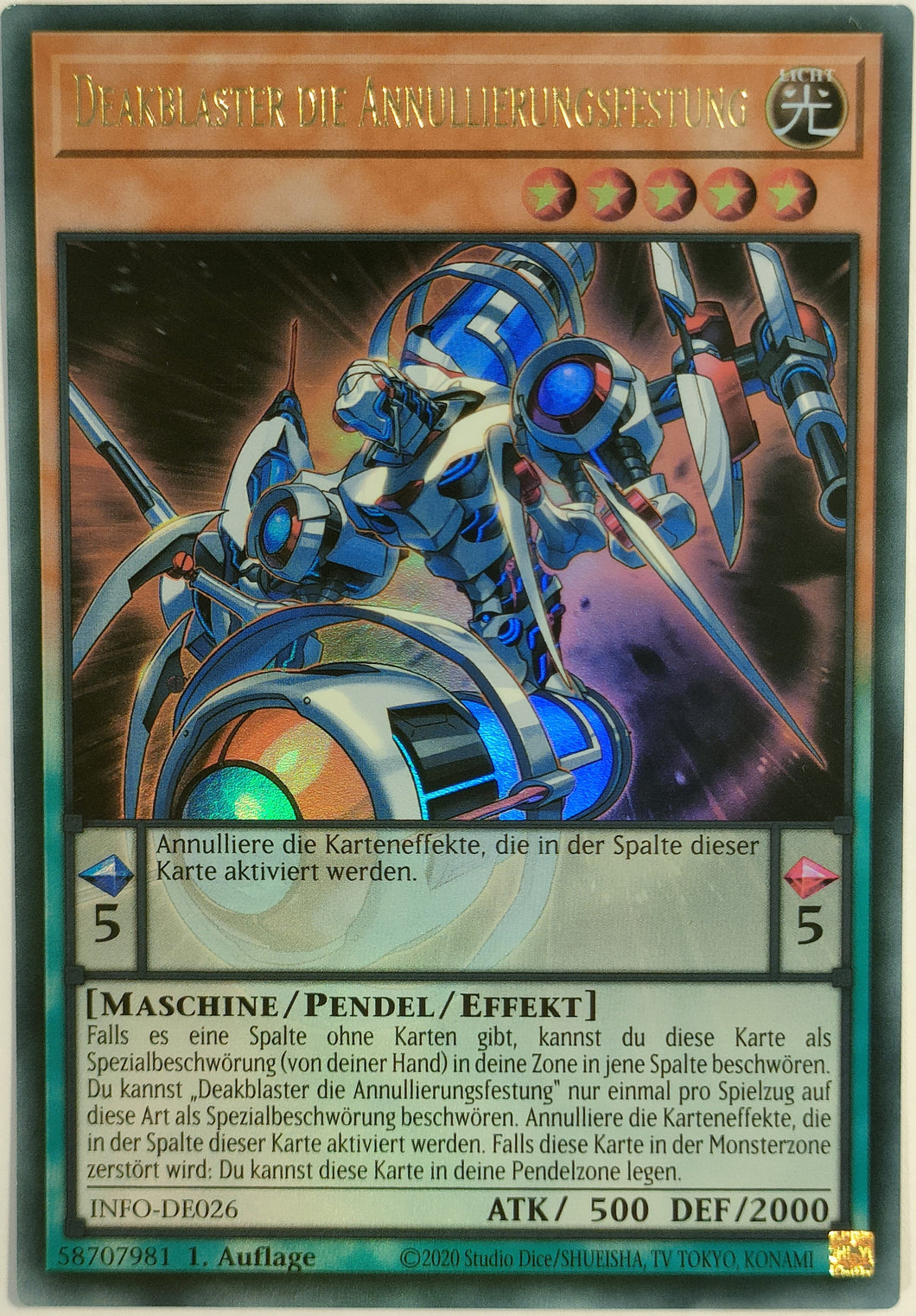 Deakblaster die Annullierungsfestung - Ultra Rare