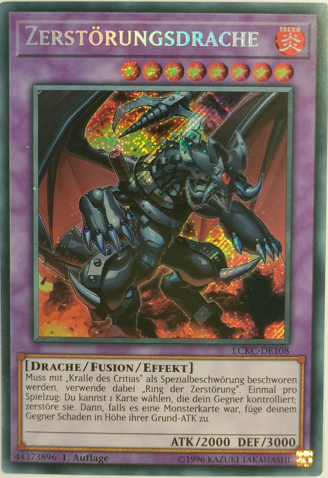 Zerstörungsdrache - Secret Rare