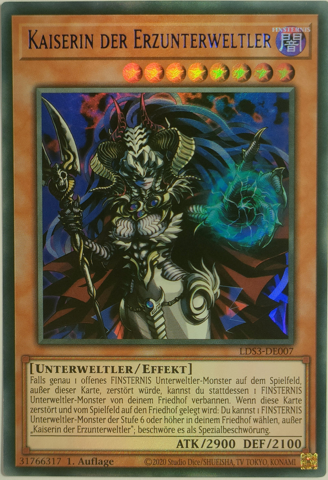 Kaiserin der Erzunterweltler - Ultra Rare (Blau)