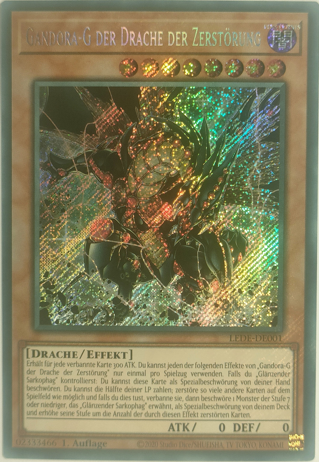 Gandora-G der Drache der Zerstörung - Secret Rare