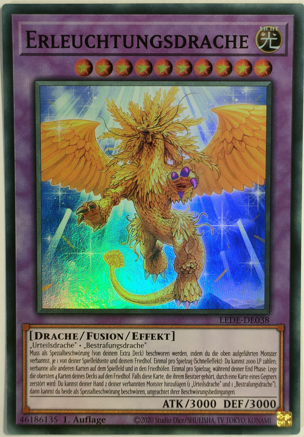 Erleuchtungsdrache - Super Rare