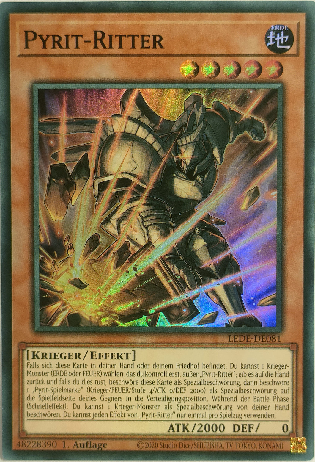 Pyrit-Ritter - Super Rare