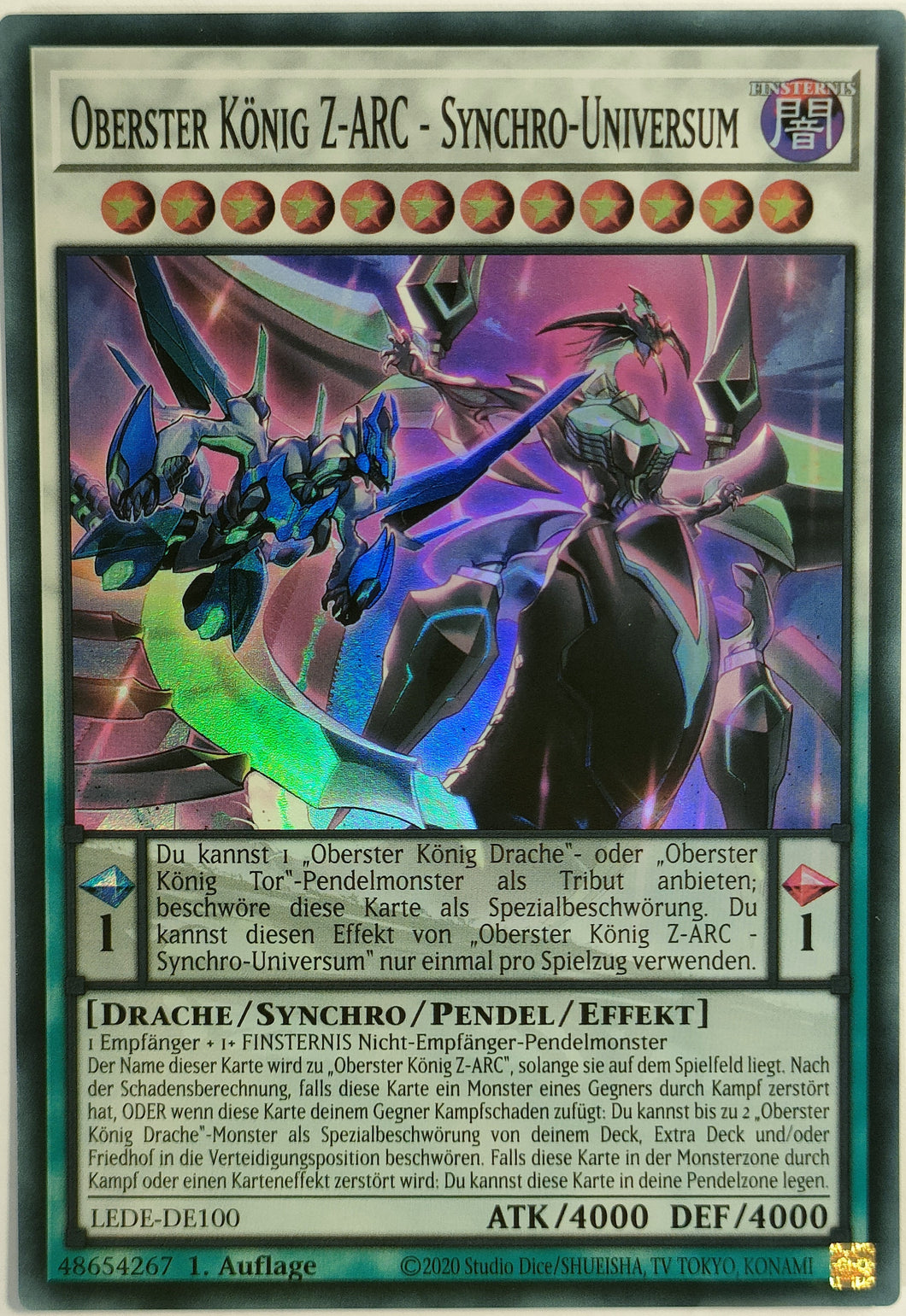 Oberster König Z-ARC - Synchro-Universum - Super Rare