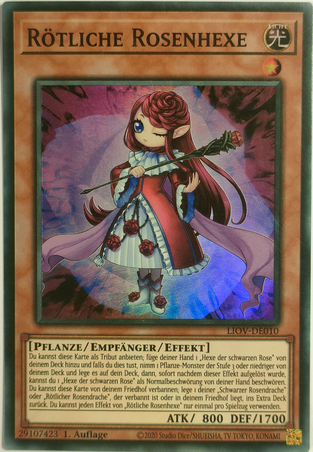 Rötliche Rosenhexe - Super Rare
