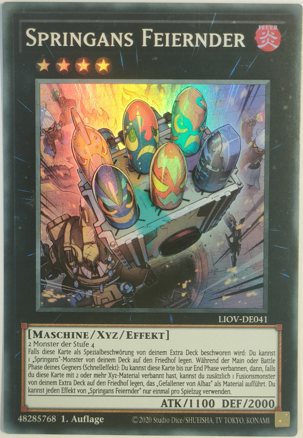 Springans Feiernder - Super Rare