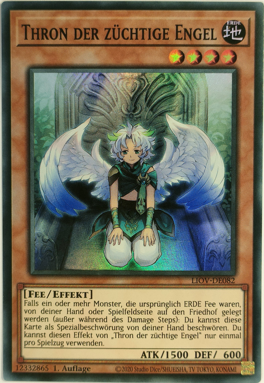 Thron der züchtige Engel - Super Rare
