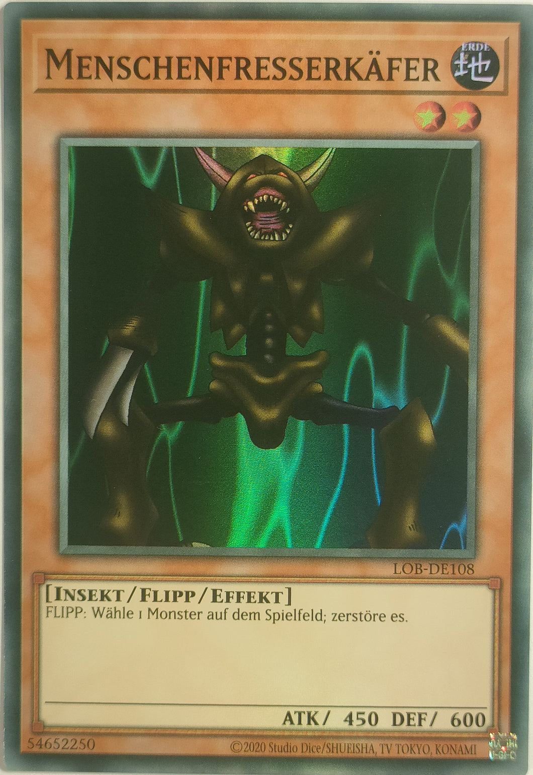 Menschenfresserkäfer - Super Rare