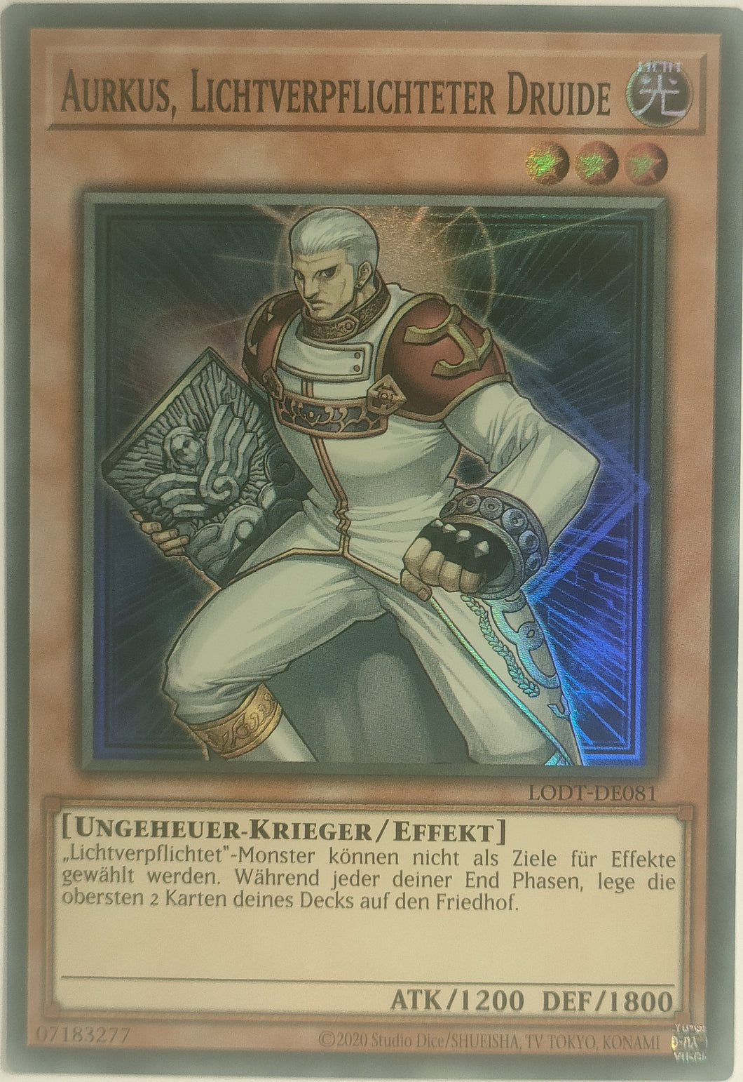 Aurkus, lichtverpflichteter Druide - Super Rare