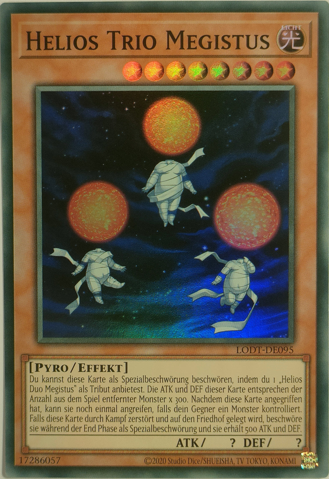 Helios Trio Megistus - Super Rare