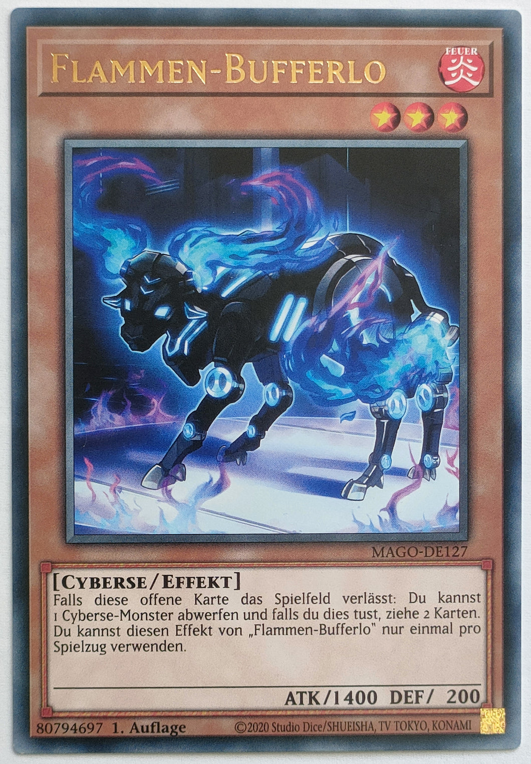 Flammen-Bufferlo - Rare (Gold)