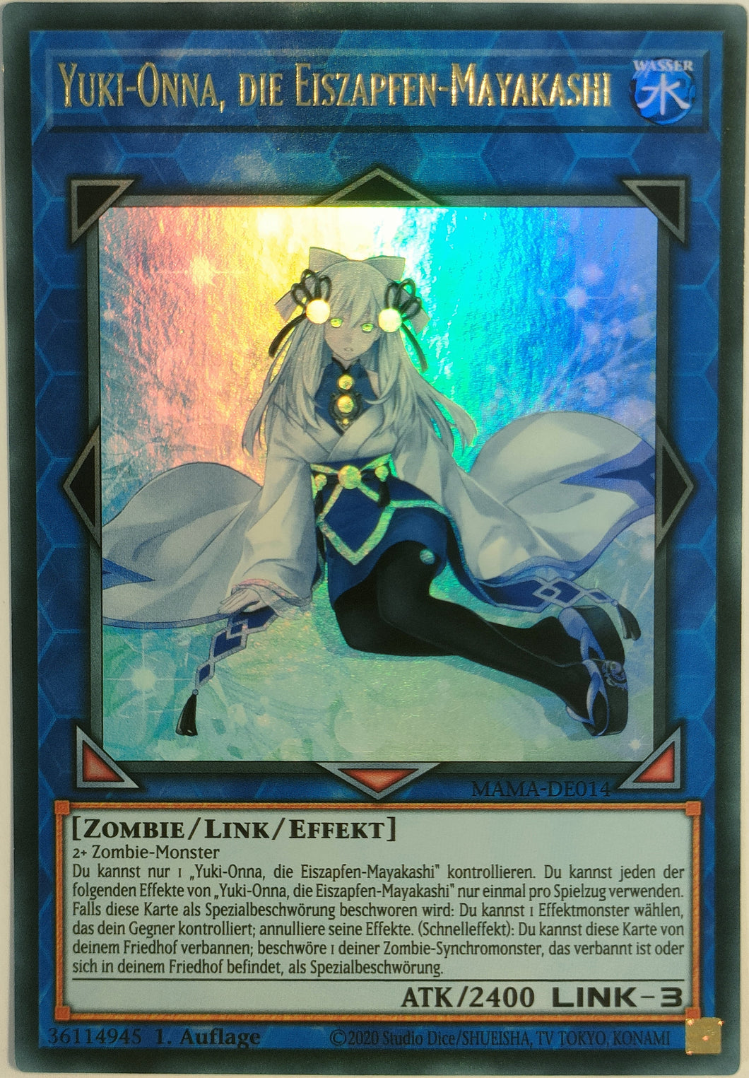Yuki-Onna, die Eiszapfen-Mayakashi - Ultra Rare