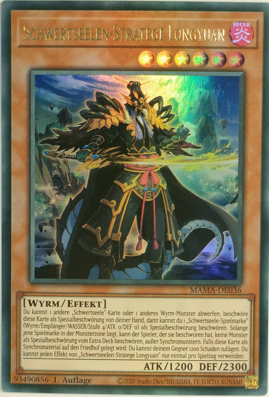 Schwertseelen-Stratege Longyuan - Ultra Rare