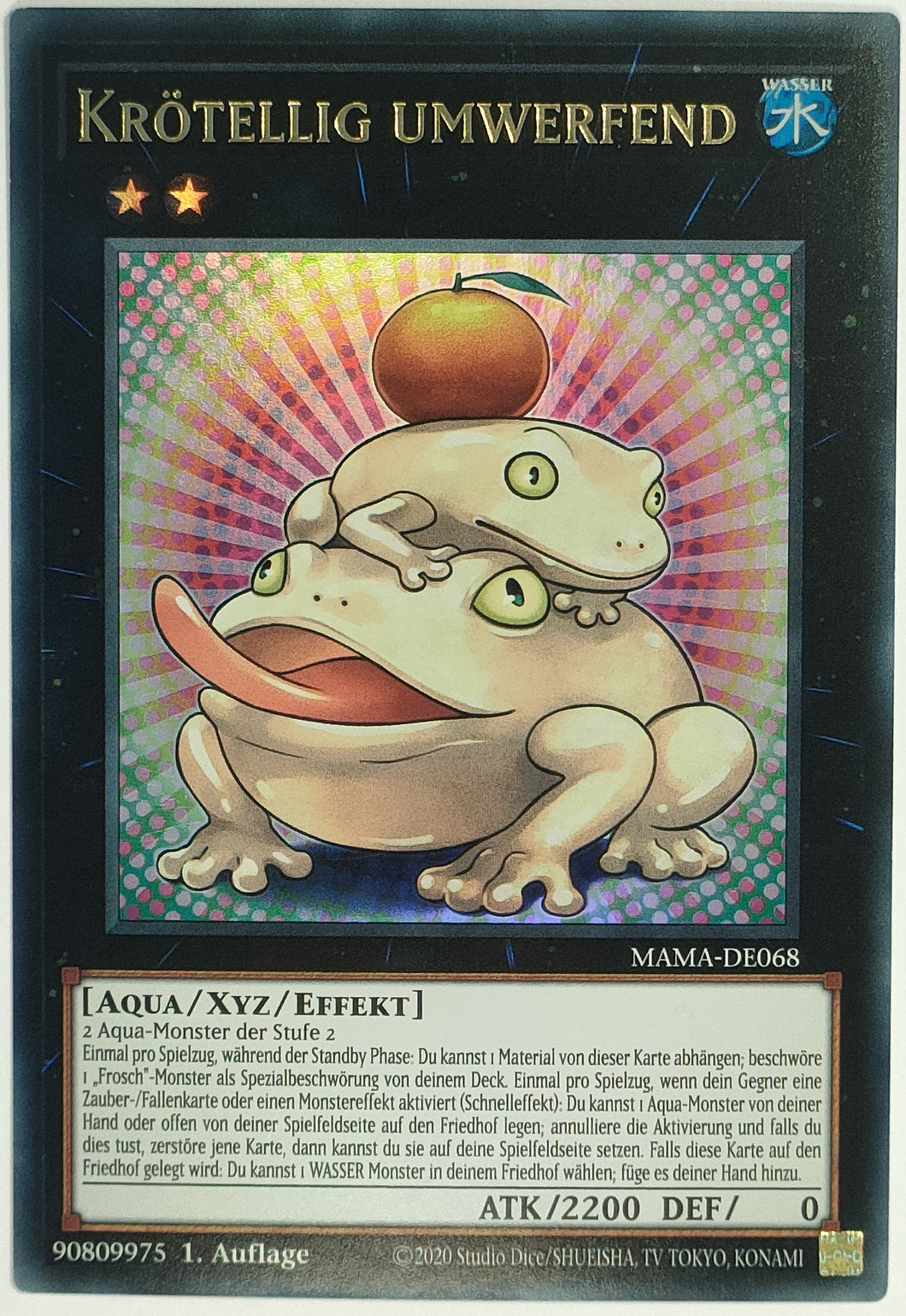 Krötellig umwerfend - Ultra Rare