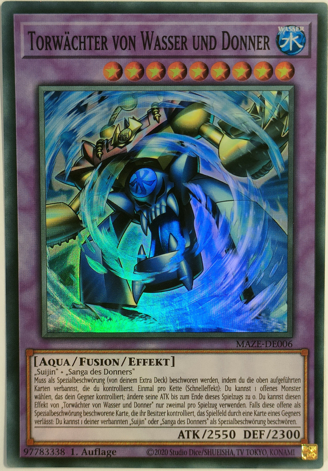 Torwächter von Wasser und Donner - Super Rare