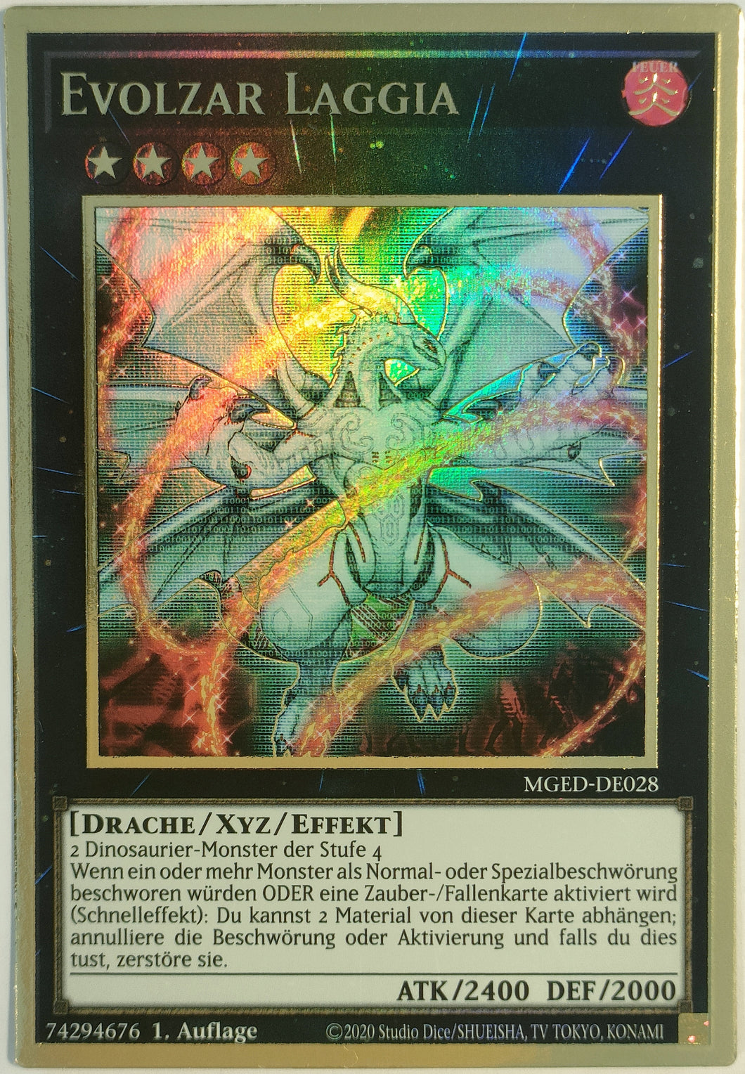 Evolzar Laggia - Premium Gold Rare