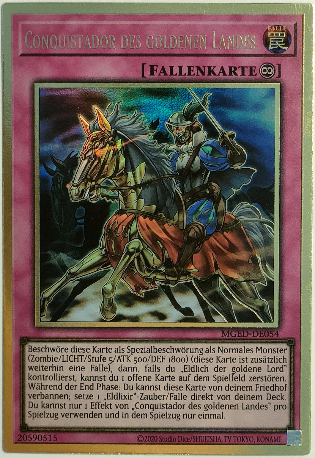 Coquistador des goldenen Landes - Premium Gold Rare