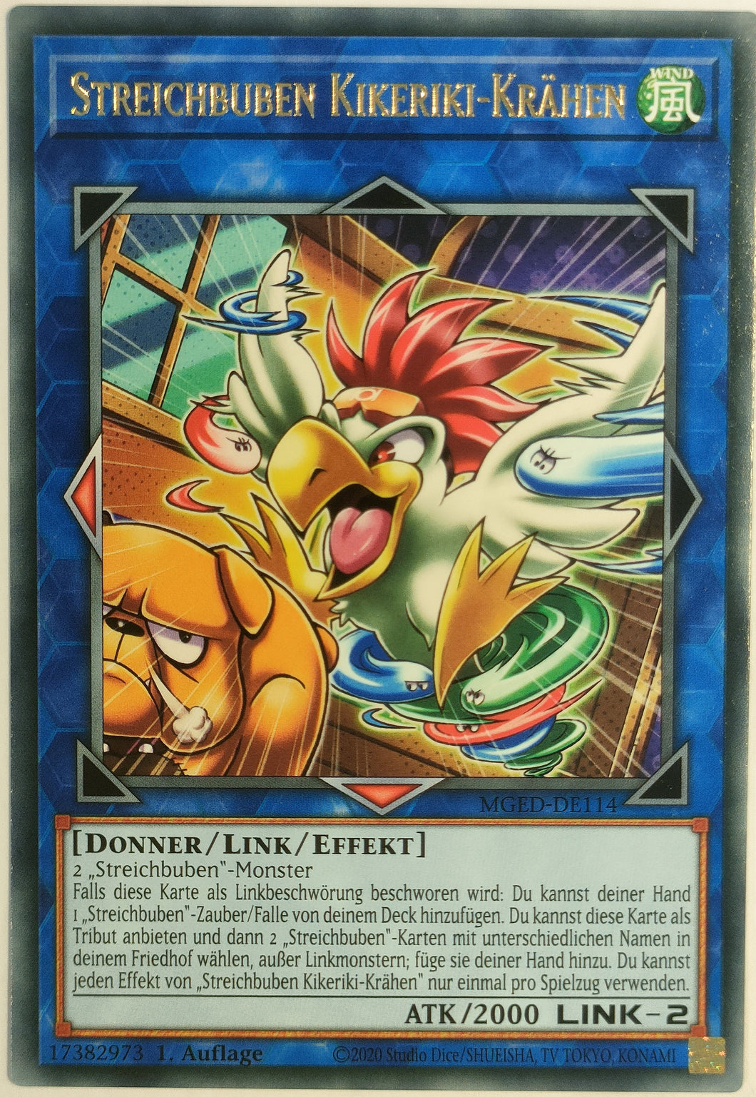 Streichbuben Kikeriki-Krähen - Rare (Gold)