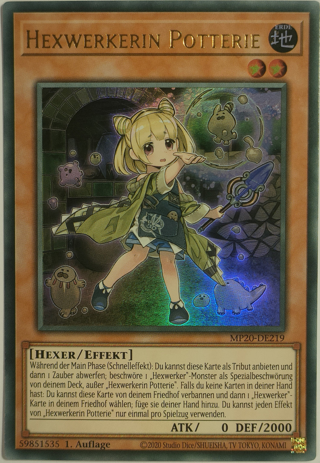 Hexwerkerin Potterie - Ultra Rare