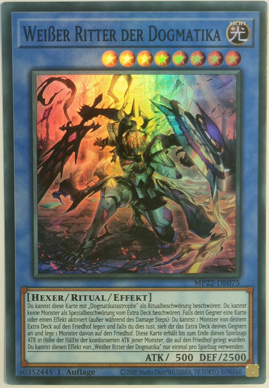 Weisser Ritter der Dogmatika - Super Rare