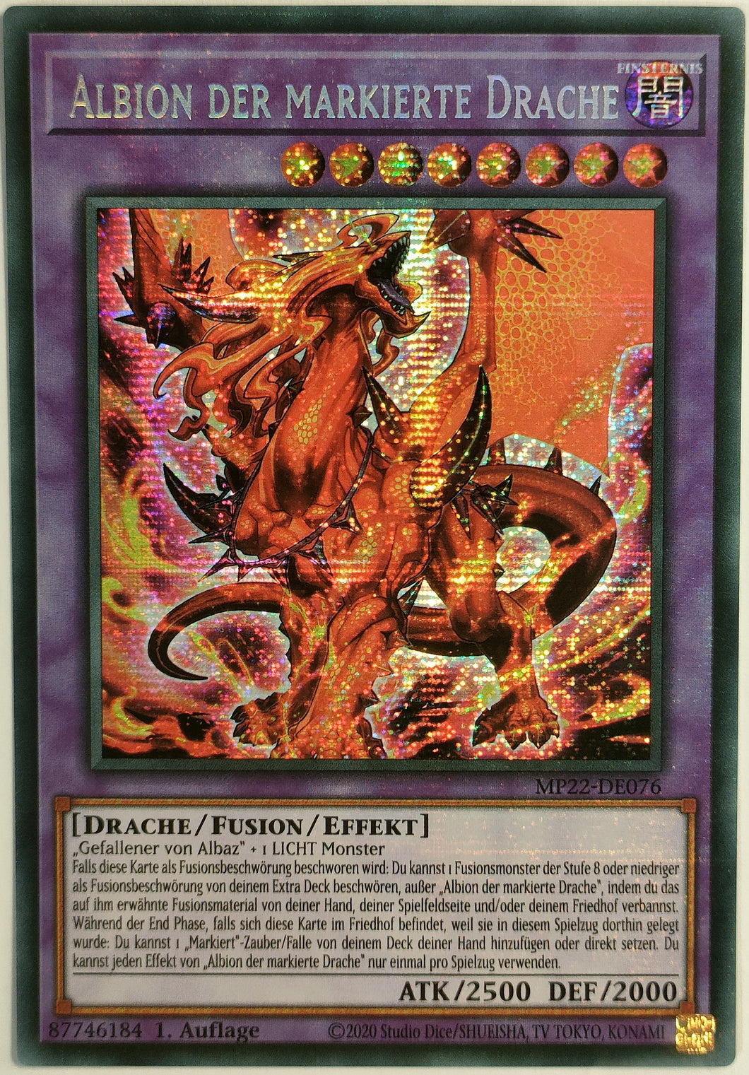 Albion der markierte Drache - Secret Rare
