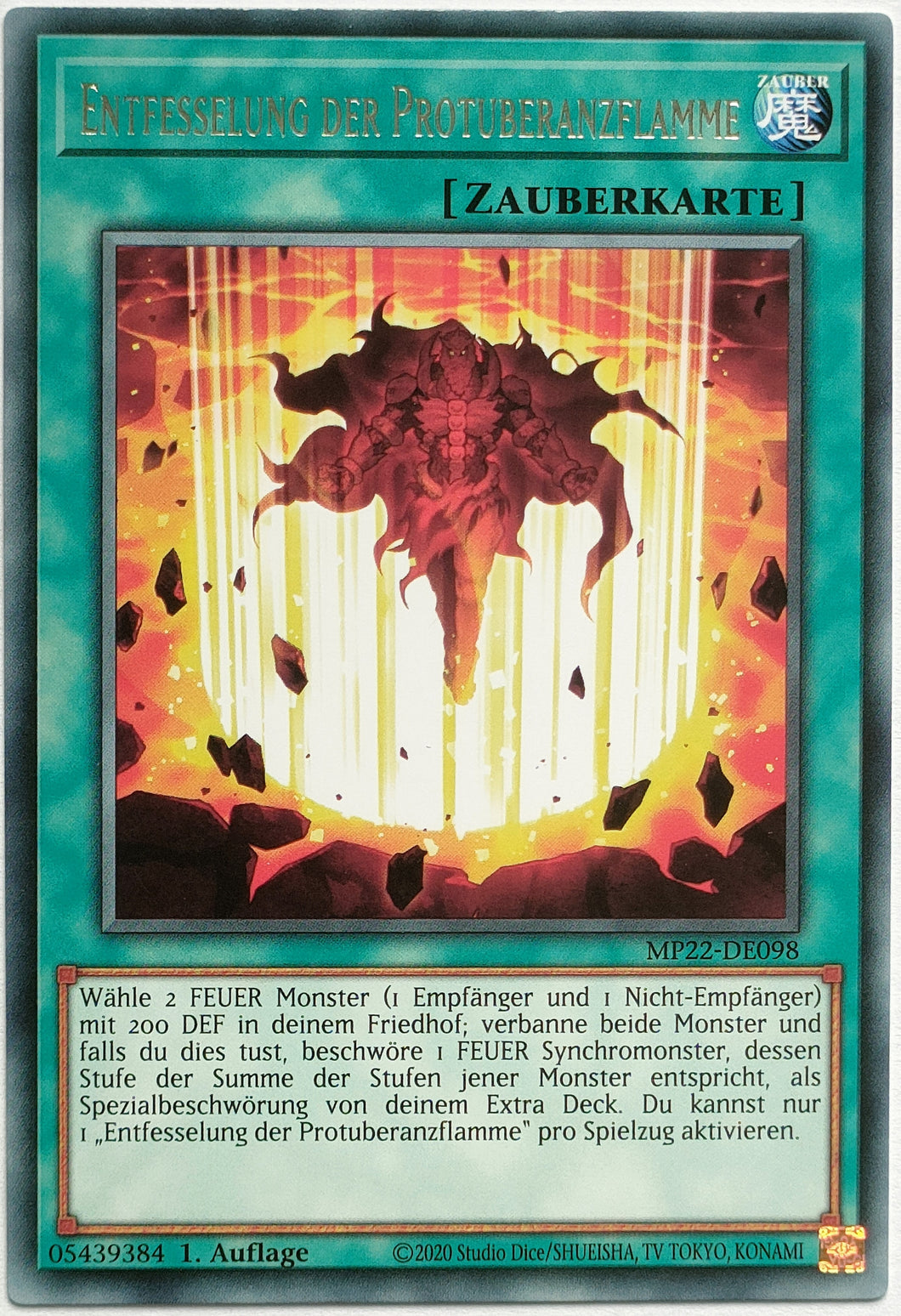 Entfesselung der Protuberanzflamme - Rare
